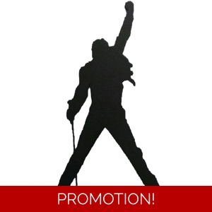 Freddie Mercury Silhouette