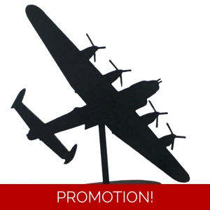 WWII Lancaster Bomber Figure Standing 17.5cm tall