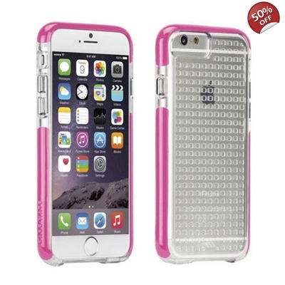 Case-Mate Tough Air Case for iPhone 6/6s - Clear/Pink