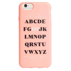 Agent18 FlexShield Alphabet HI Case for iPhone 6/6s - Pink Agent18 FlexShield Alphabet HI Case for iPhone 6/6s - Pink