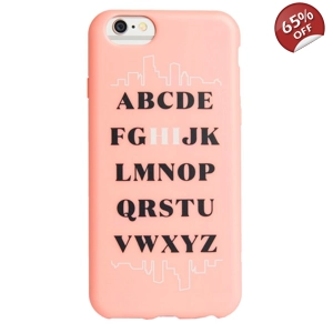 Agent18 FlexShield Alphabet HI Case for iPhone 6/6s - Pink Agent18 FlexShield Alphabet HI Case for iPhone 6/6s - Pink