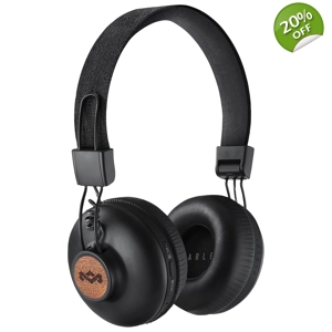 House of Marley EM-JH133-SB Positive Vibration 2 Wireless Bluetooth Headphones..