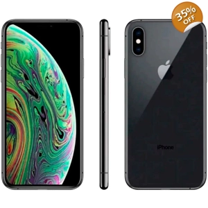 Apple iPhone XS 64GB Smartphone-Space Gray-Unloc..