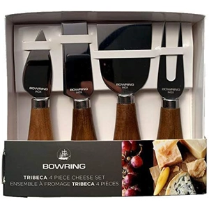 Bowring Tribeca 4 Piece Cheese Knife Set Bowring Tribeca 4 Piece Cheese Knife Set