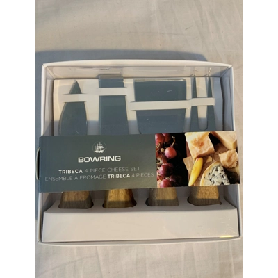 Bowring Tribeca 4 Piece Cheese Knife Set