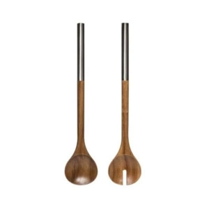 Bowring Laurel 2 Piece Salad Utensils Bowring Laurel 2 Piece Salad Utensils