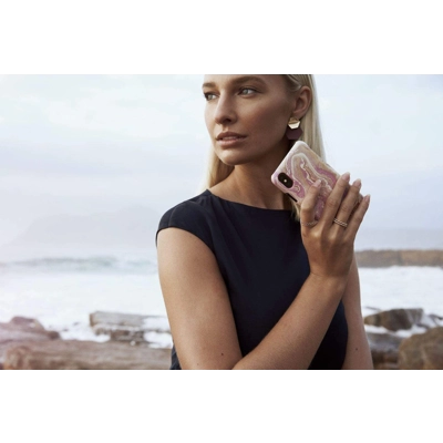 iDeal Of Sweden Mobile Phone Case for iPhone XR-Golden Blush Marble