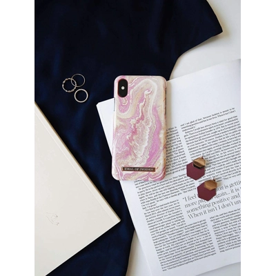 iDeal Of Sweden Mobile Phone Case for iPhone XR-Golden Blush Marble
