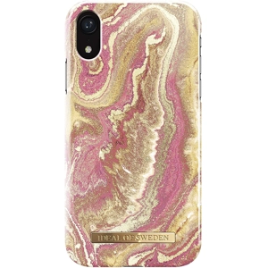 iDeal Of Sweden Mobile Phone Case for iPhone XR-Golden Blush Marble iDeal Of Sweden Mobile Phone Case for iPhone XR-Golden Blush Marble