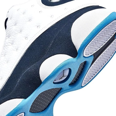 Nike Jordan Mens Air Jordan 13 Retro Obsidian-White/Dark Powder Blue-multi