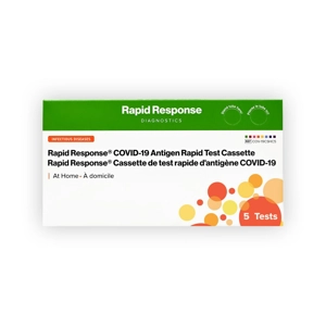 BTNX Inc Rapid Response® COVID-19 Antigen Test-5 Pack BTNX Inc Rapid Response® COVID-19 Antigen Test-5 Pack