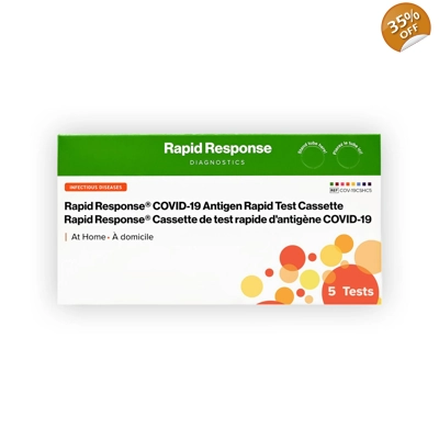 BTNX Inc Rapid Response® COVID-19 Antigen Test-5 Pack
