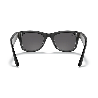 Ray-Ban Stories Wayfarer RW4004 Smart Glasses Matte Black Frame Classic Dark Gray Lens