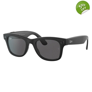 Ray-Ban Stories Wayfarer RW4004 Smart Glasses Matte Black Frame Classic Dark G.. Ray-Ban Stories Wayfarer RW4004 Smart Glasses Matte Black Frame Classic Dark G..