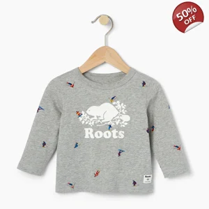 Roots Baby Skier AOP T-Shirt
