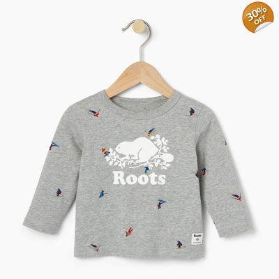 Roots Baby Skier AOP T-Shirt
