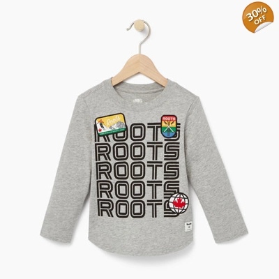 Roots Toddler Ski Patch T-shirt