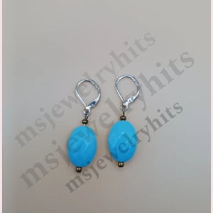Blue Egg Earrings