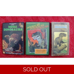 Dino DVDs + Return of Dinos VHS