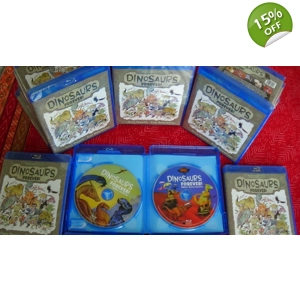DINOSAURS FOREVER! 2 Disc Blu-ray set