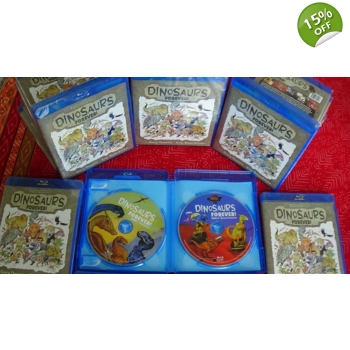 DINOSAURS FOREVER! 2 Disc Blu-ray set