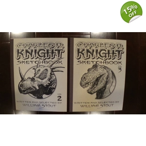 William Stout's Charles R. Knight sketchbooks # 2 & 3
