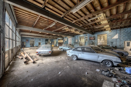 Derelict Garage Derelict Garage
