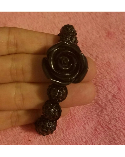 Rose Shamballa Bracelet