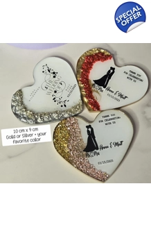 HEART MAGNETIC FAVORS I SOUV..