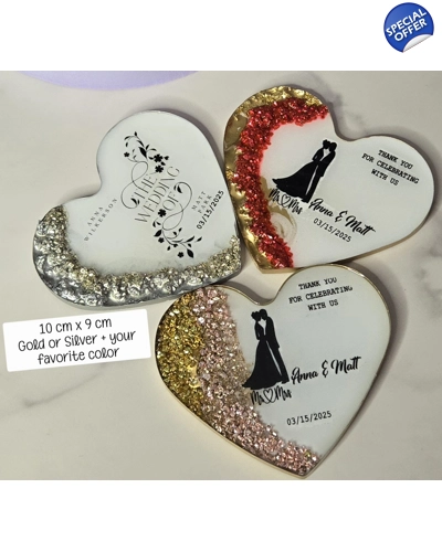 HEART MAGNETIC FAVORS I SOUVENIRS I SUVENIRES I RECUERDOS