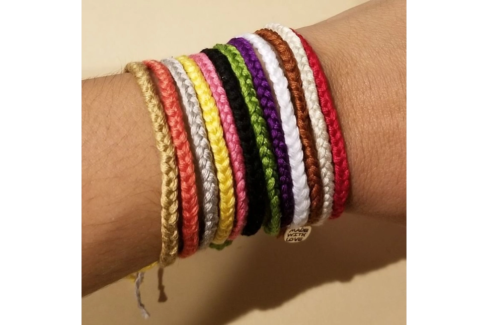 Braided bracelets all colors available