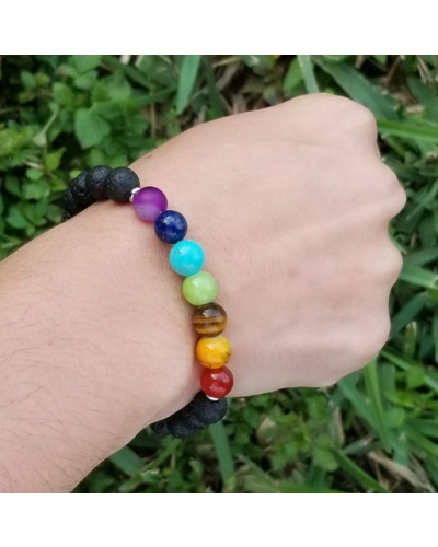 7 Chakras Bracelets Natural Stone 7 Chakras Bracelets Natural Stone