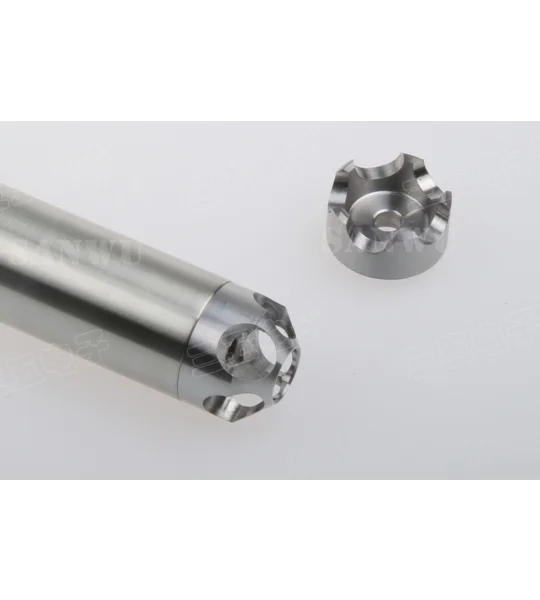 Stainless steel attack caps