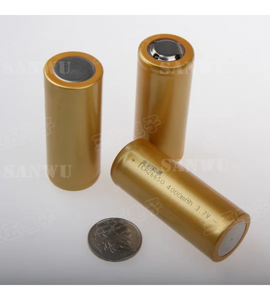 4000mAh 26650 Li-ion battery