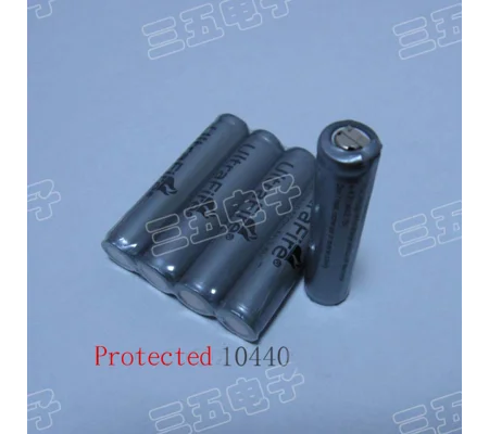 350 mAh 10440 Li-ion battery