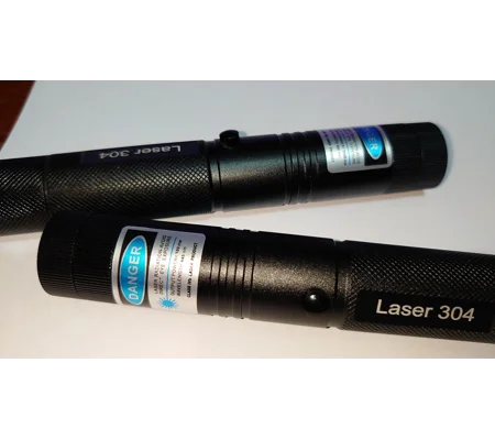 150mW, 1600mW, 3000mW 445nm Blue 304 Laser pointer