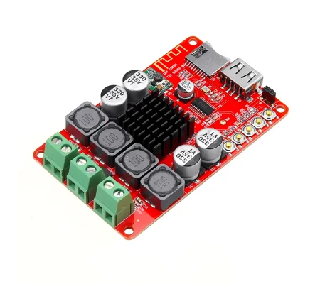 SANWU TPA3116 2X50W Bluetooth 4.2 5.0 USB microSD Dual-CH Amplifier