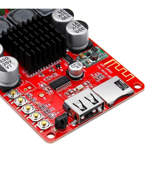 SANWU TPA3116 2X50W Bluetooth 4.2 5.0 USB microSD Dual-CH Amplifier