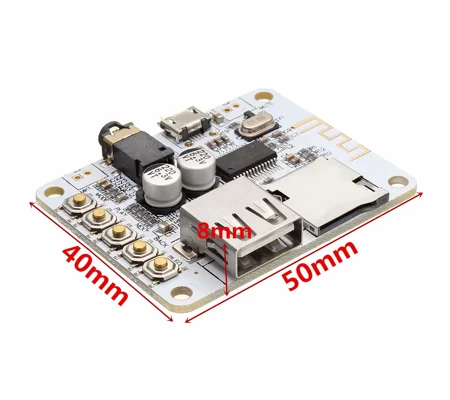 SANWU Bluetooth 5.0 Car Audio Digital Amplifier With USB Port microSD
