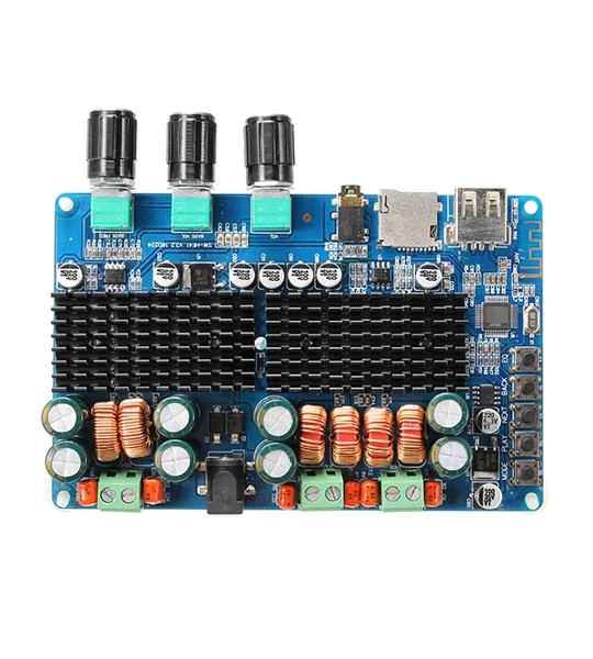 SANWU HF41 TPA3116 bluetooth 5.0 2.1CH Amplifier 50W+50W Stereo 200W