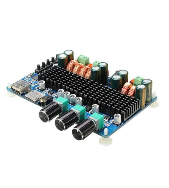 SANWU HF41 TPA3116 bluetooth 5.0 2.1CH Amplifier 50W+50W Stereo 200W