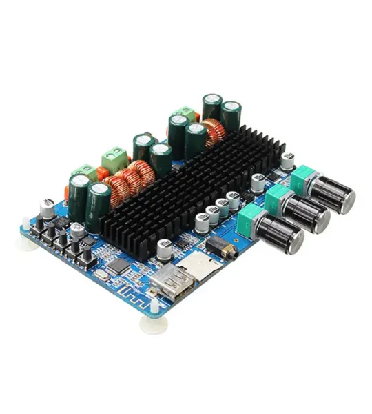 SANWU HF41 TPA3116 bluetooth 5.0 2.1CH Amplifier 50W+50W Stereo 200W