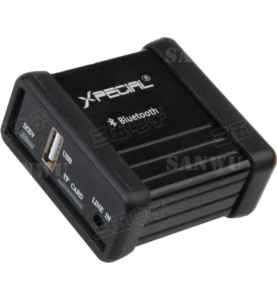 SANWU HF58 Car AUX lossless BT audio 5.0 speaker amplifier USB microSD