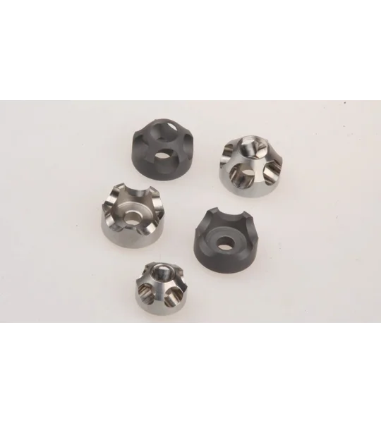 Stainless steel attack caps