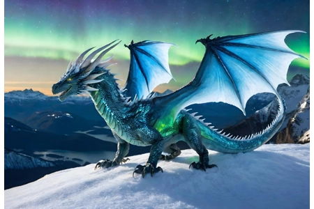 Preconjured Boreas Rimscale Wyvern - Tyergo