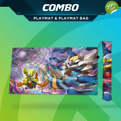 Lost Zone Playmat & Playmat Bag Combo