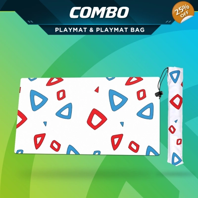 Egg Pattern Playmat & Playmat Bag Combo