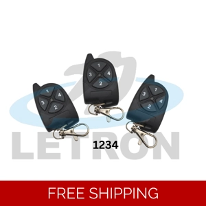 Letron Remote Control 3-PACK FREE SHIPPING
