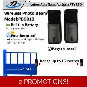 Letron Photo Beam Sensor Battery operated