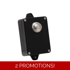 Letron Wireless Push Button- BLACK(1234)
